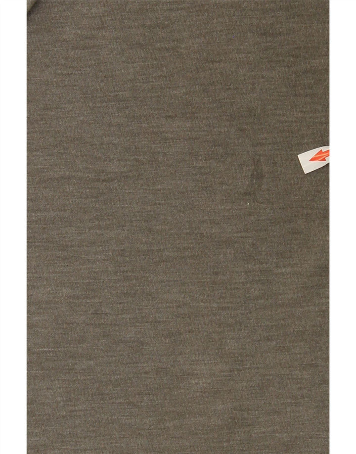 Adidas Męski T-shirt Climalite Top Średni Szary Poliester