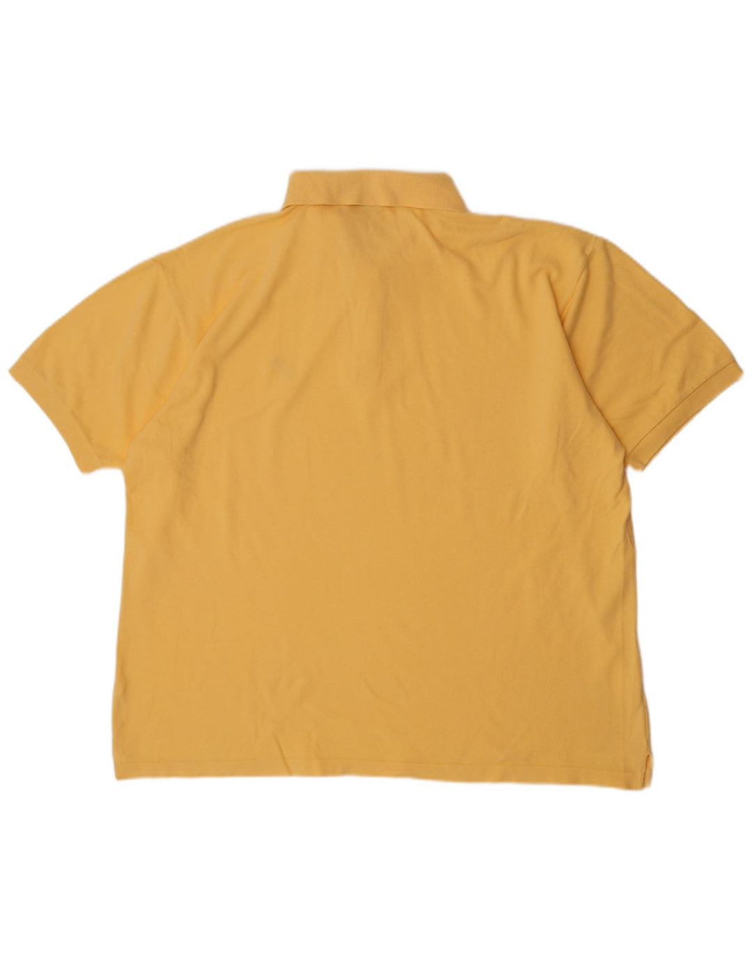 Męska koszulka polo Asics 2XL, żółta bawełna