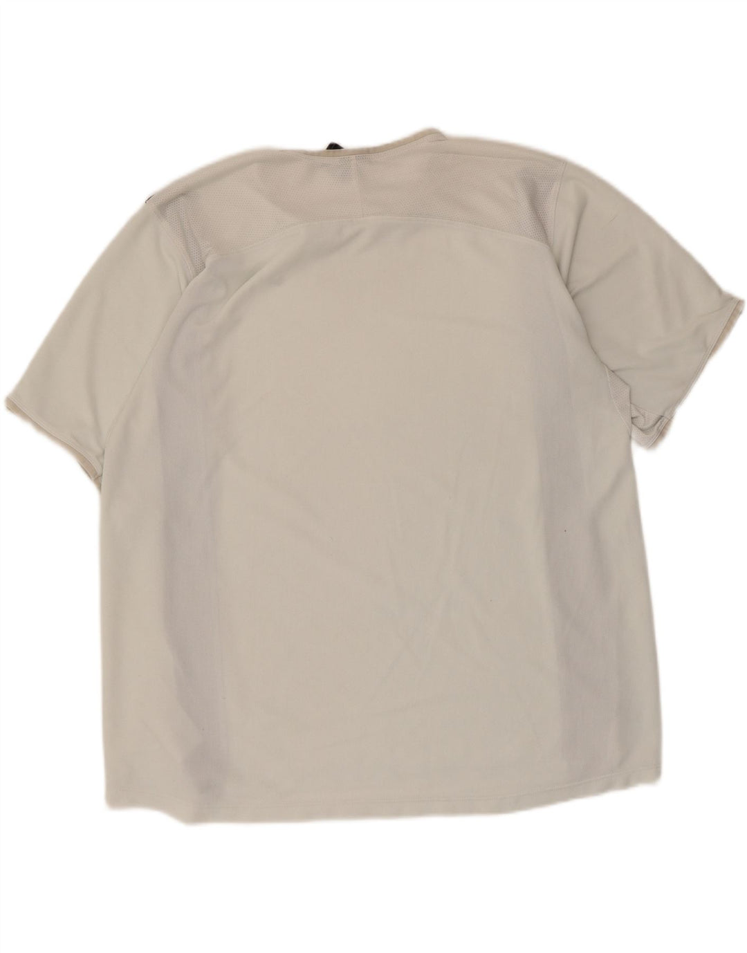 T-shirt męski Nike XL, biały, z blokami kolorów