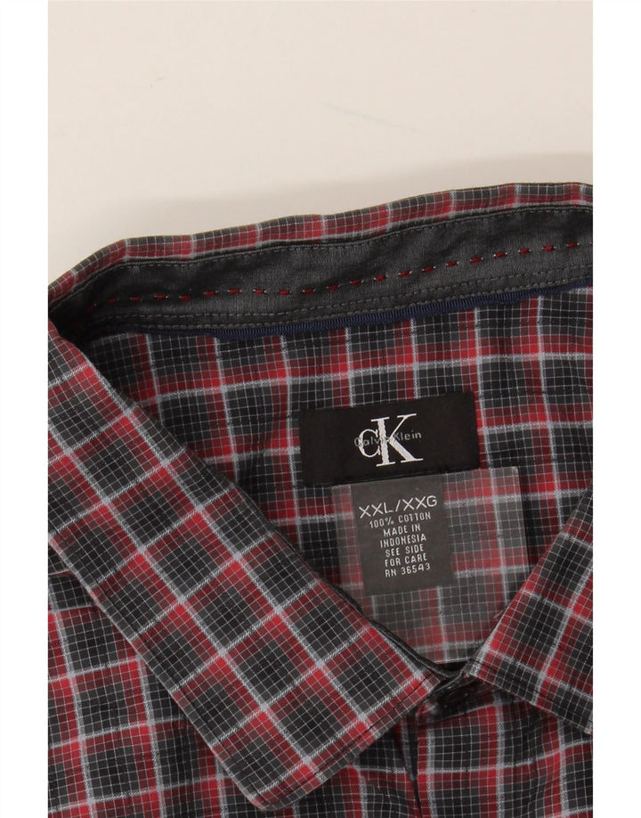 Koszula męska CALVIN KLEIN 2XL, bawełniana, wielokolorowa krata