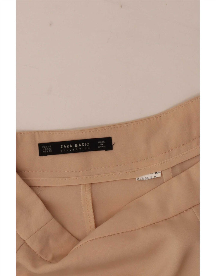 Krótkie spodenki damskie Zara XS W24 beżowe