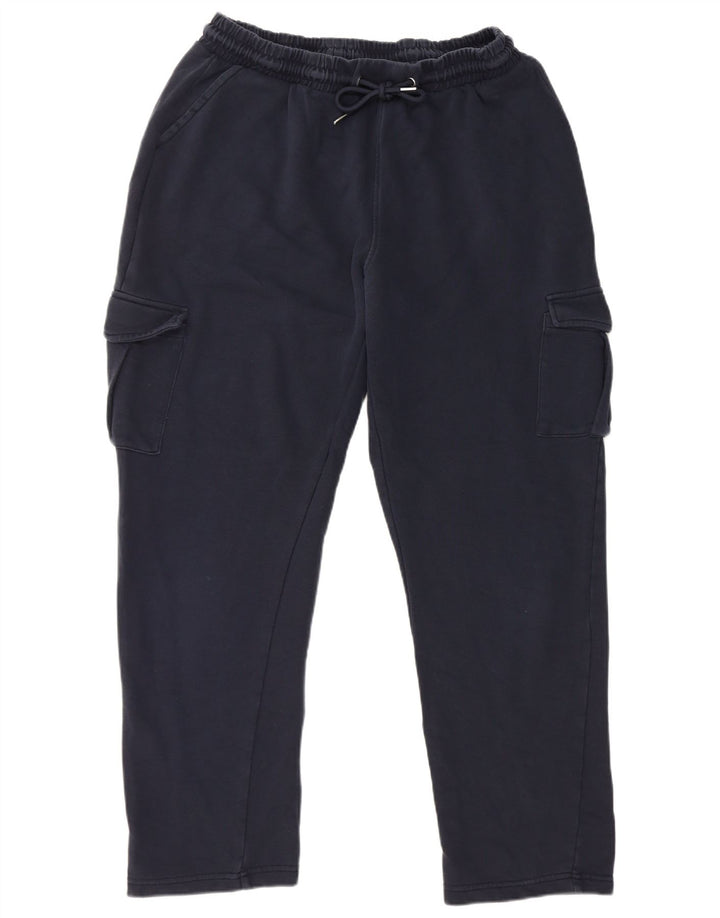 Męskie spodnie dresowe Cotton Traders Cargo XL, granatowe