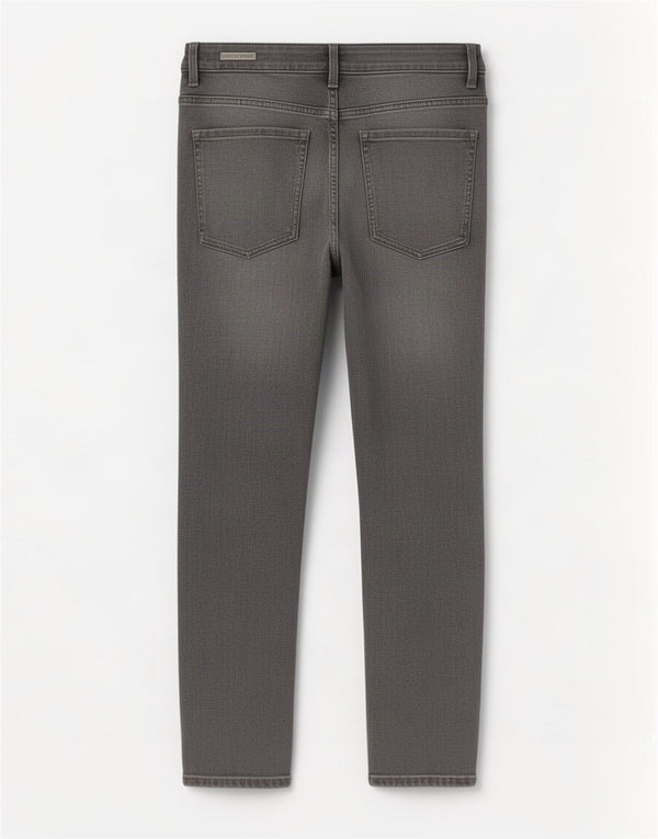 Marks & Spencer Womens The Lily Slim Jeans UK 16 Large W34 L27 Grey Cotton
