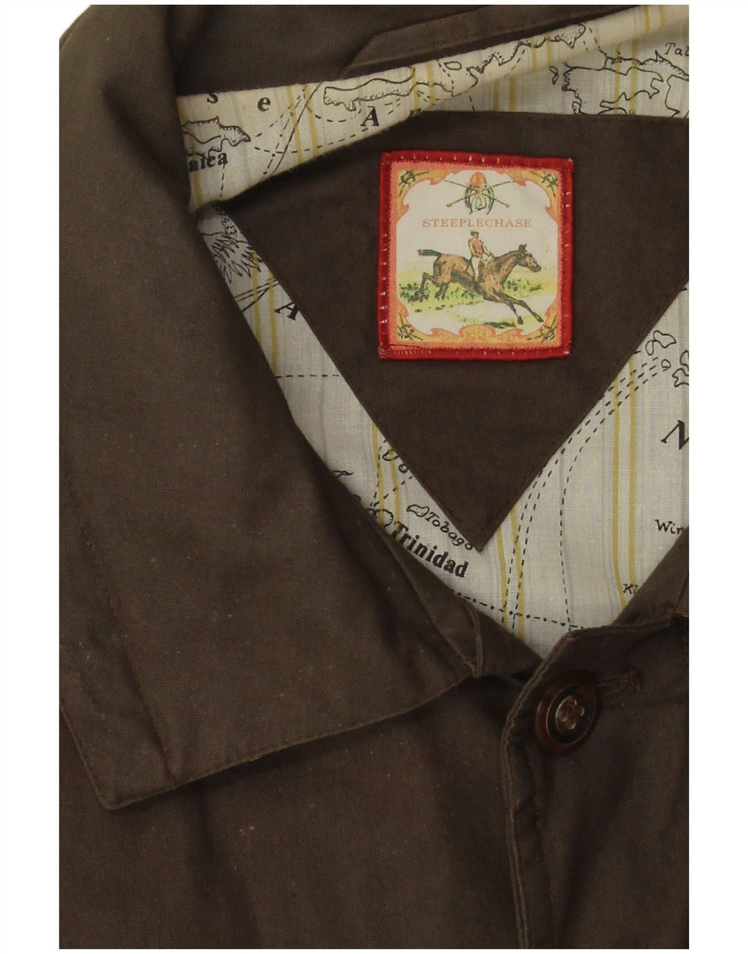 Płaszcz męski Vintage UK 40 Large Khaki