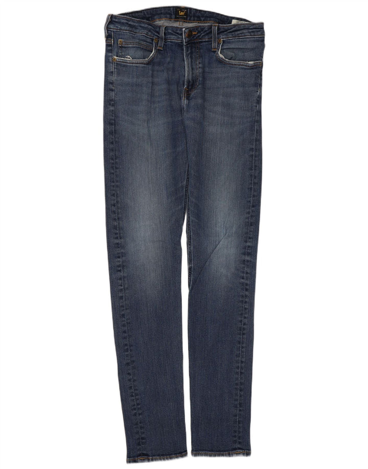 LEE Męskie jeansy Malone Slim W32 L34 Niebieskie bawełniane