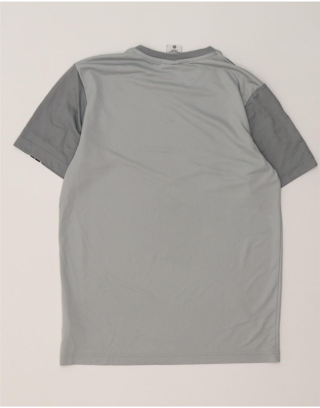Męski T-shirt z grafiką Nike, średni szary poliester