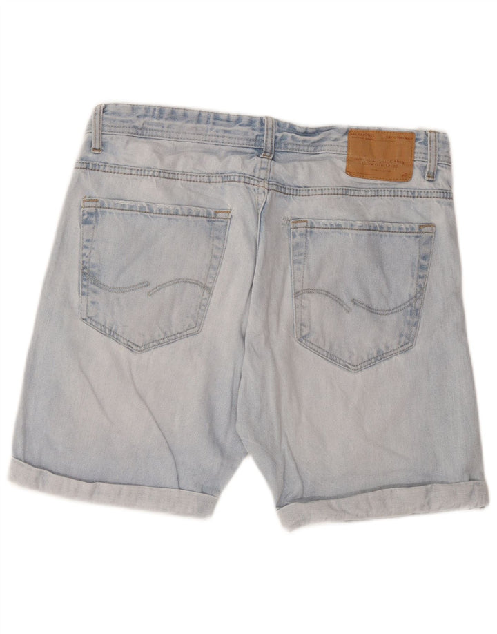 Męskie spodenki jeansowe Jack & Jones, duże, W34, niebieskie, bawełniane