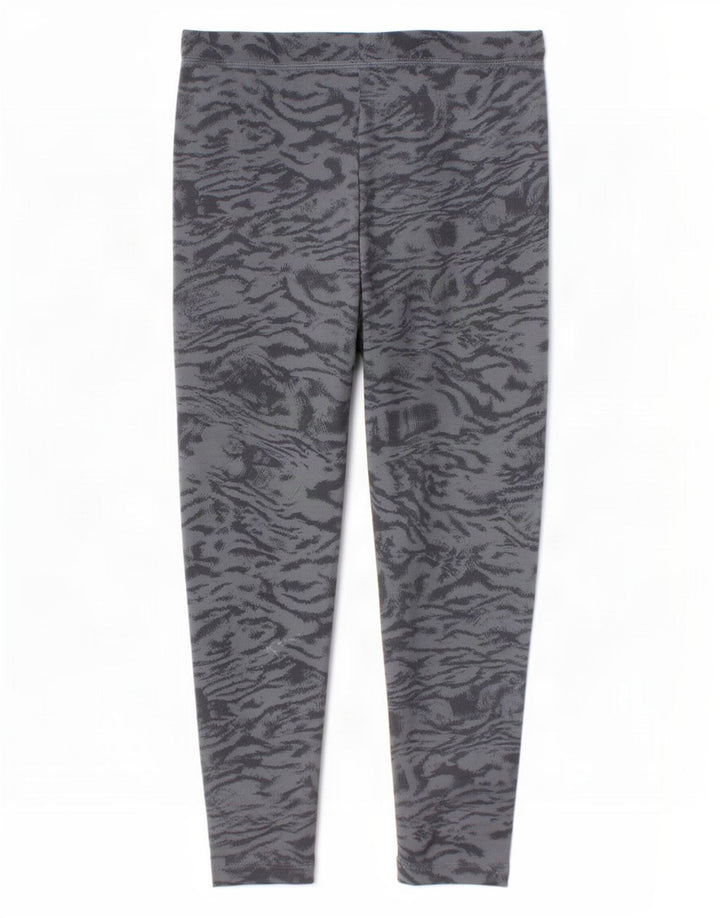 Legginsy dziewczęce Under Armour w wieku 6-7 lat, szare, poliestrowe