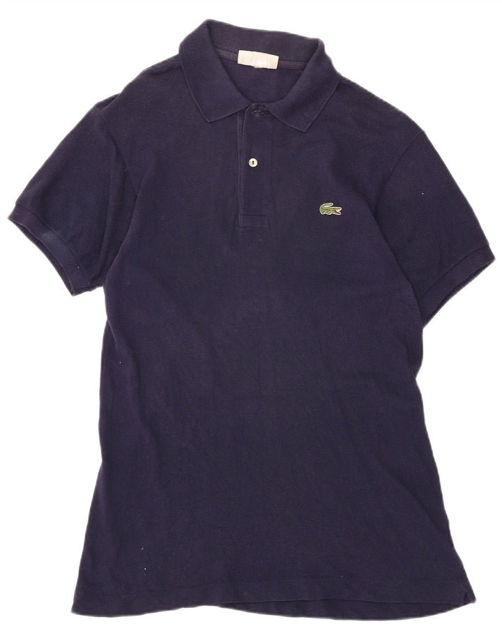 Męska koszulka polo Lacoste XS, granatowa, bawełniana