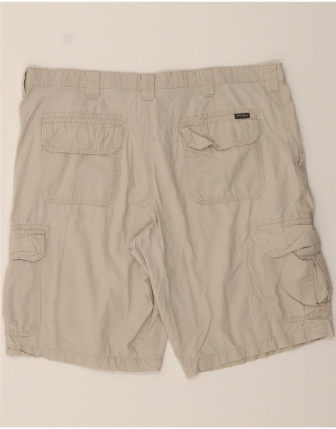 EDDIE BAUER Mens Cargo Shorts W40 XL Beige Cotton Vintage Eddie Bauer and Second-Hand Eddie Bauer from Messina Hembry 