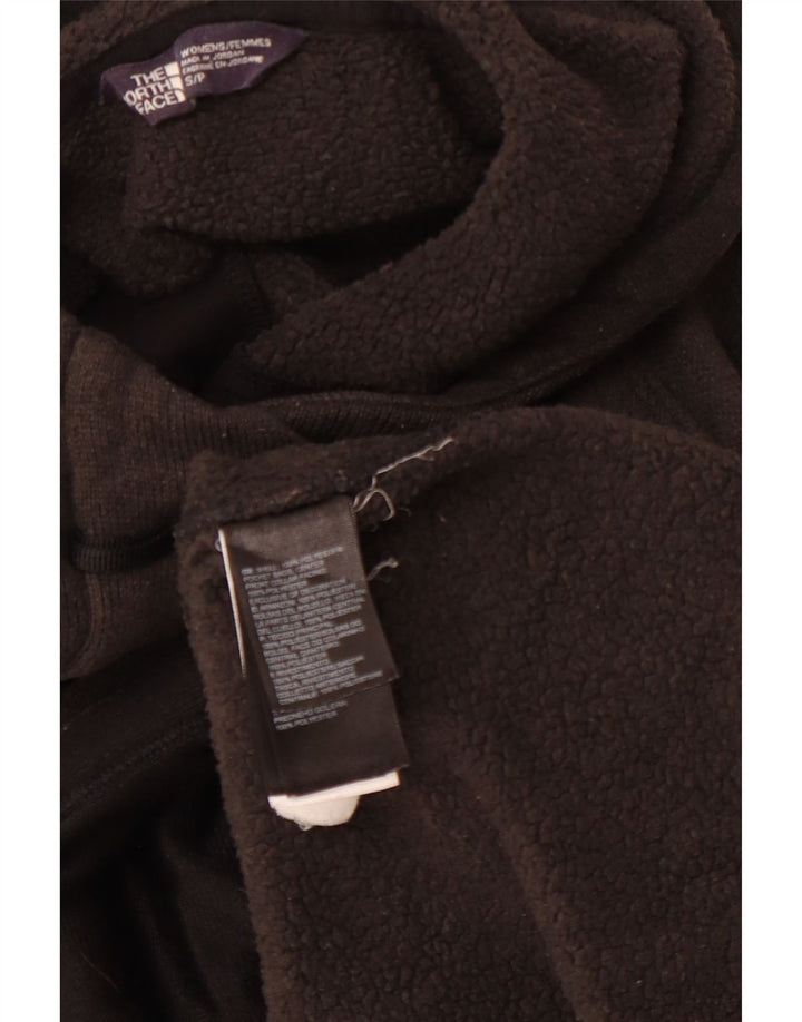 Damski sweter z kapturem THE NORTH FACE, zapinany na guziki, UK 10, mały, szary poliester