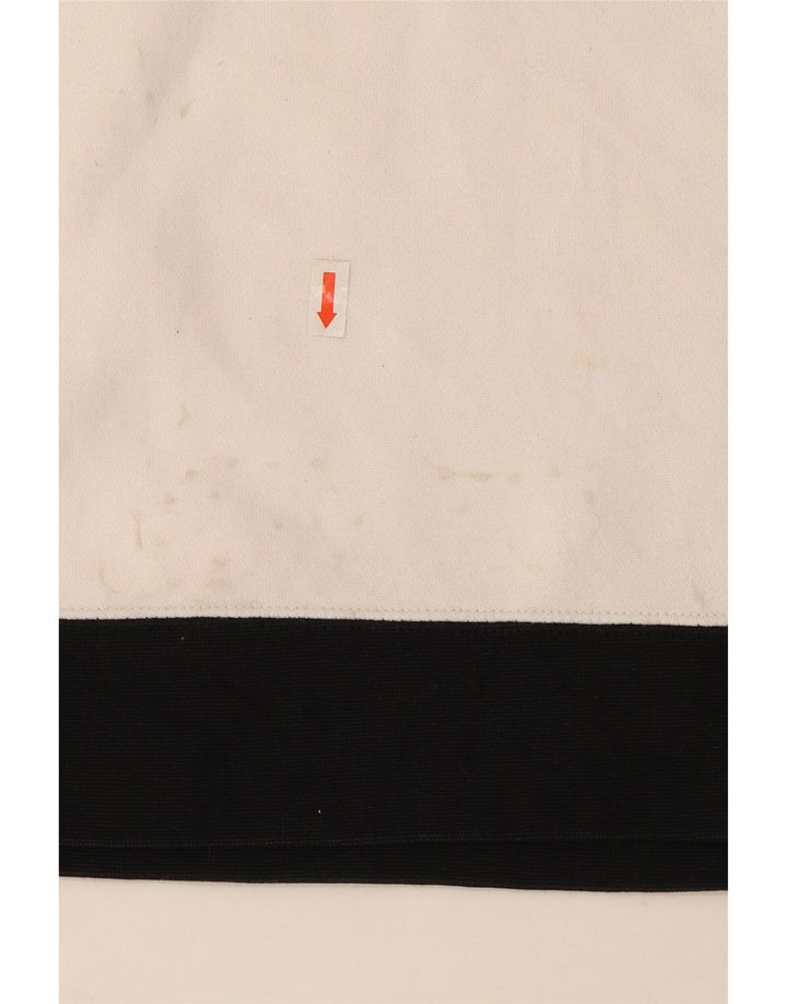 Męska bluza dresowa Nike z grafiką, bawełniana, średnia czarna, z blokami kolorów