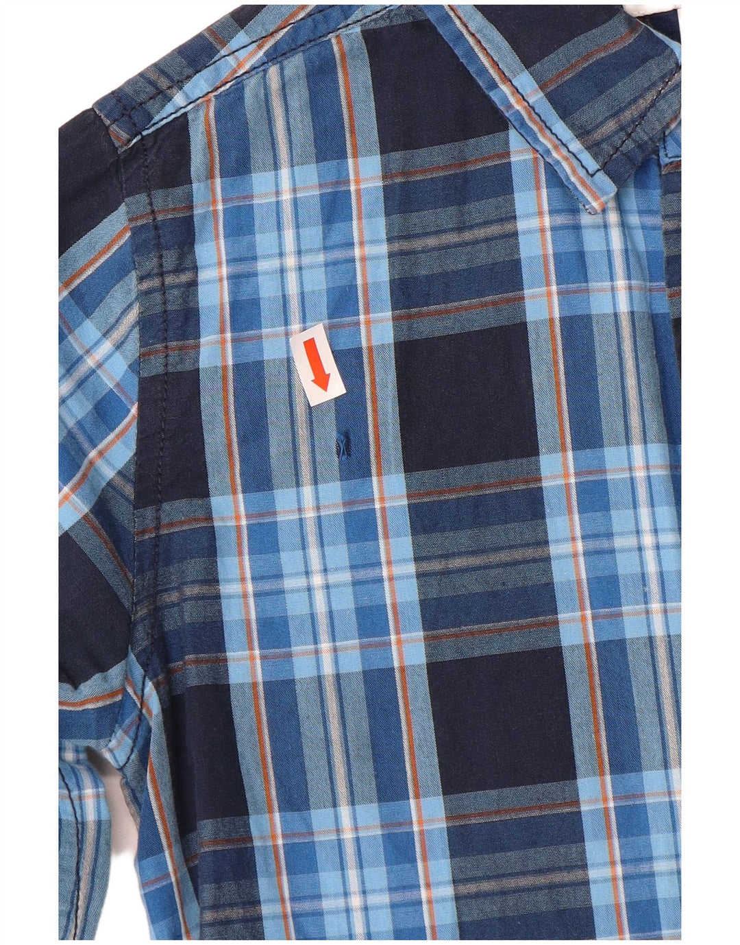 Koszula chłopięca Esprit 8-9 lat, bawełniana, niebieska w kratę