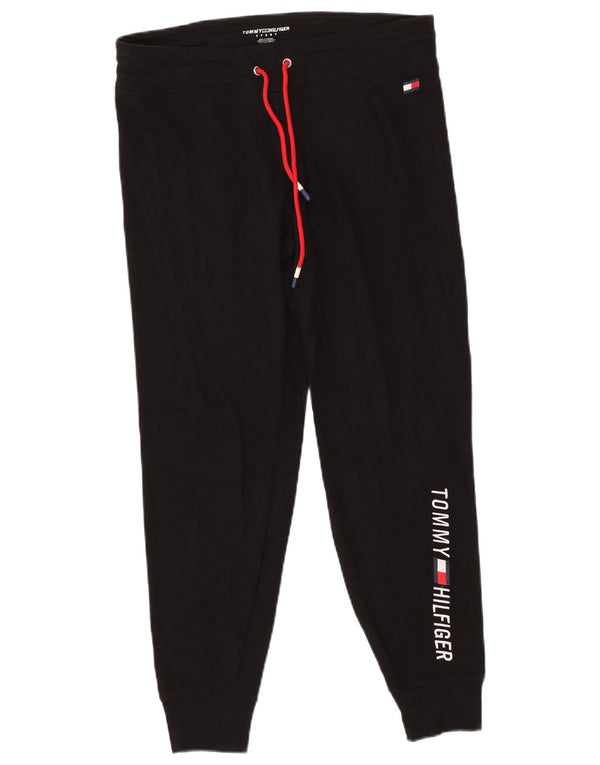 Damskie spodnie dresowe Tommy Hilfiger Graphic Joggers UK 16 Large Black