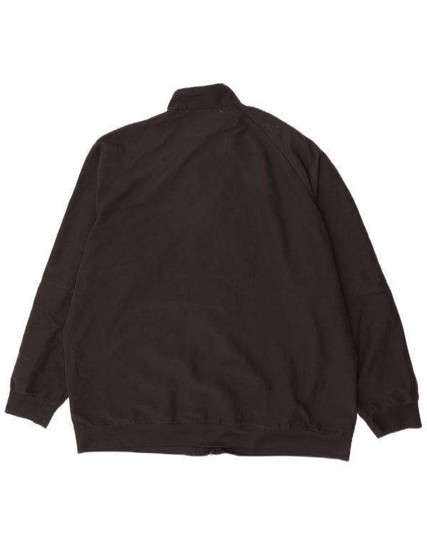 Adidas Męska bluza dresowa Top 2XL Czarna poliestrowa sportowa
