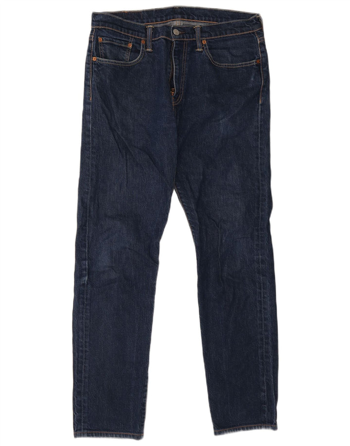 Męskie jeansy Levi's 502 Tapered W32 L30 Niebieskie bawełniane