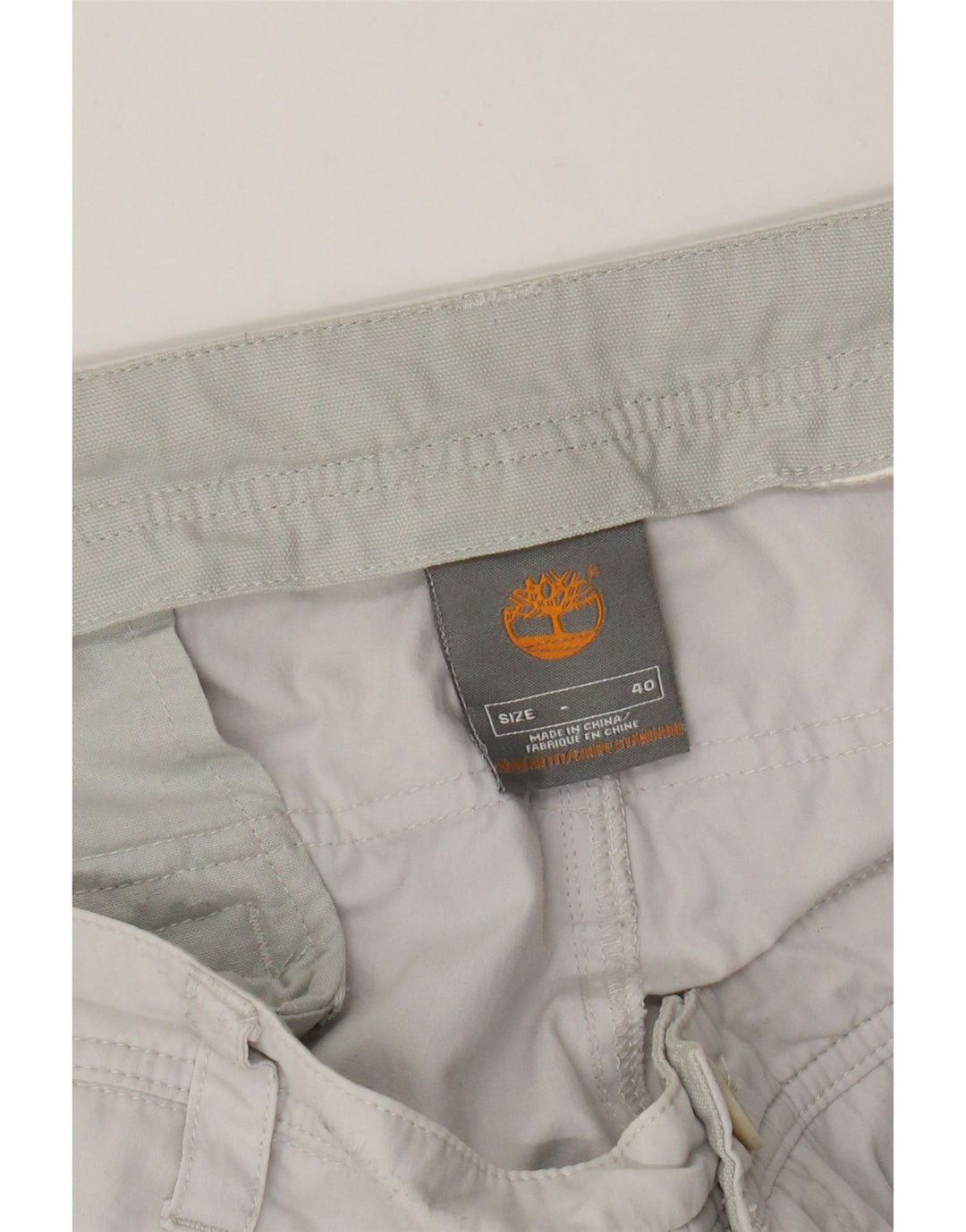Męskie spodnie cargo Timberland W40 L31 szare