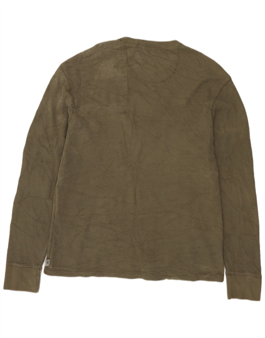 IZOD Męski top z długim rękawem, duży, khaki