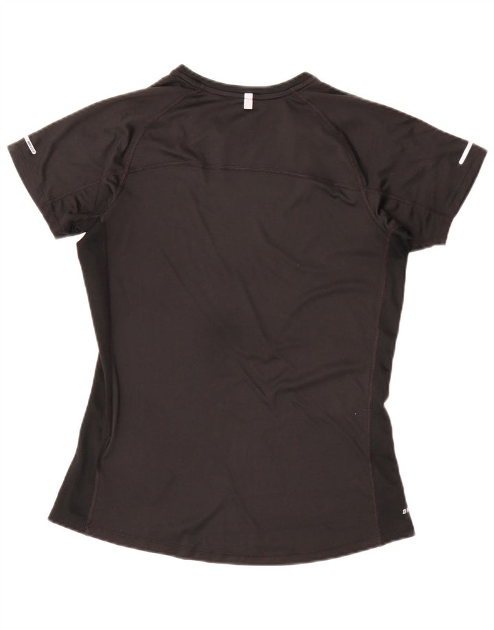 Damska koszulka Nike Dri Fit Top UK 12, średni czarny poliester