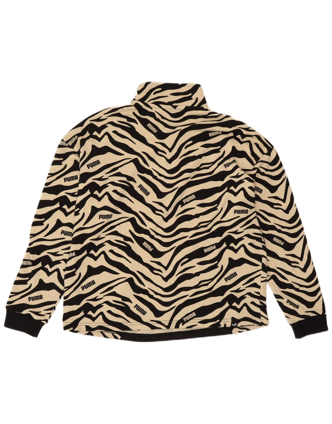 Damski sweter oversize PUMA UK 14 Medium Off White