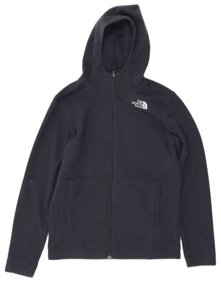 THE NORTH FACE Chłopięcy sweter z kapturem i zamkiem 13-14 lat XL Granatowy Poliester