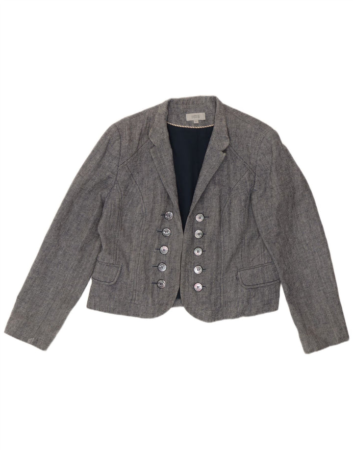 Marks & Spencer Bolero damskie UK 18 XL, niebieskie, bawełniane