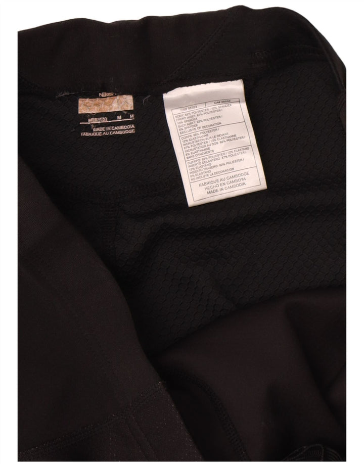 Legginsy damskie Nike US 8/10, średni czarny poliester