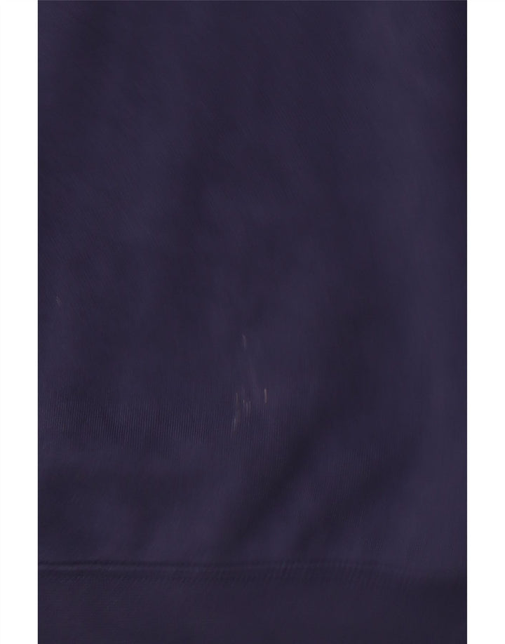 Męski sweter z kapturem Nike z grafiką, duży, granatowy, bawełniany