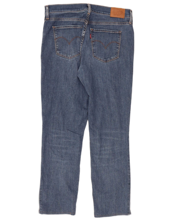 Damskie jeansy Levi's 312 Shaping W28 L26 Niebieska bawełna