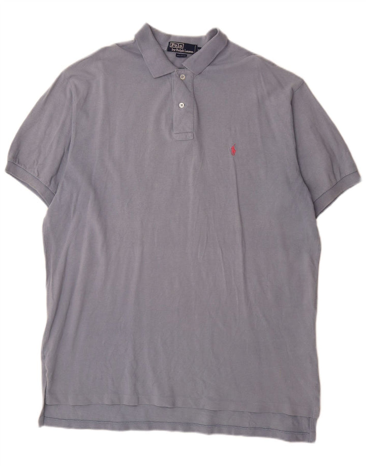 Koszula męska Polo Ralph Lauren XL, szara, bawełniana