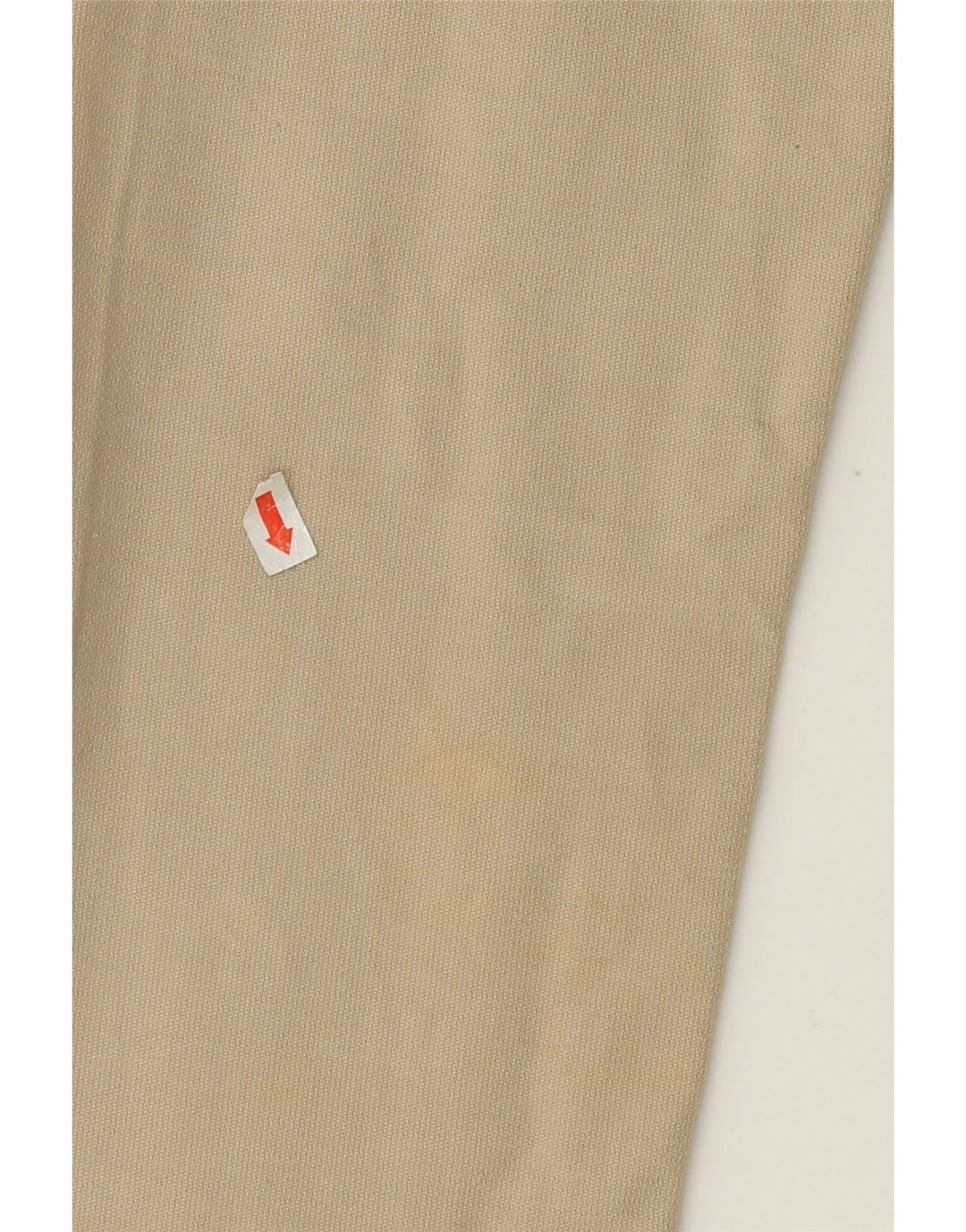 THINK PINK Womens Straight Cargo Trousers W36 L31 Beige Cotton