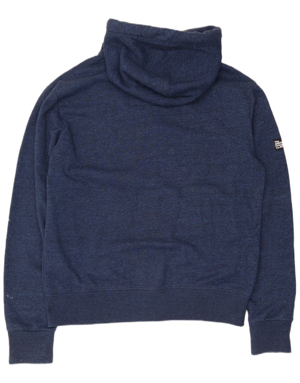 Męski sweter z kapturem i zamkiem Superdry, 2XL, granatowy, bawełniany