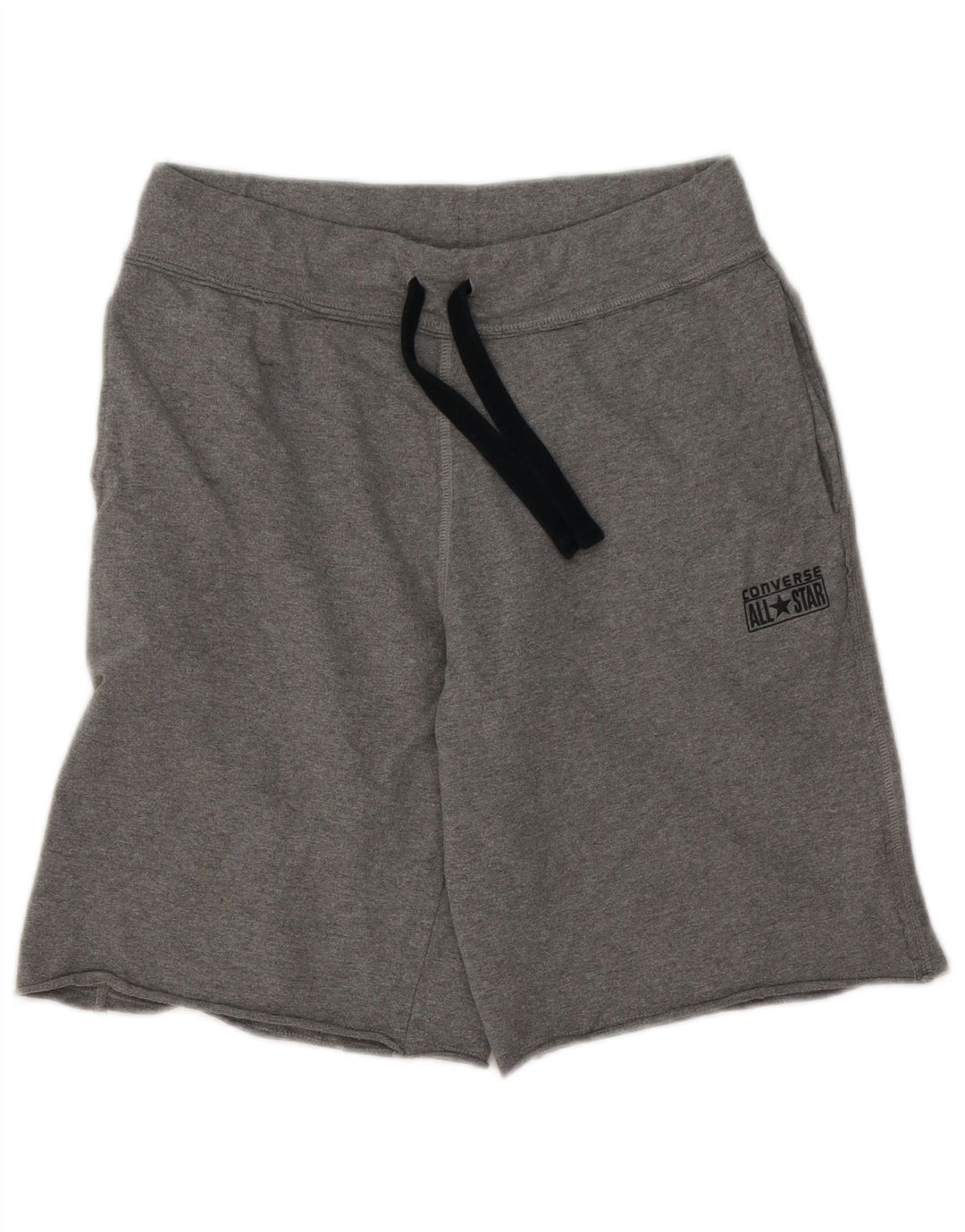 Męskie spodenki sportowe Converse, małe, szare, bawełniane