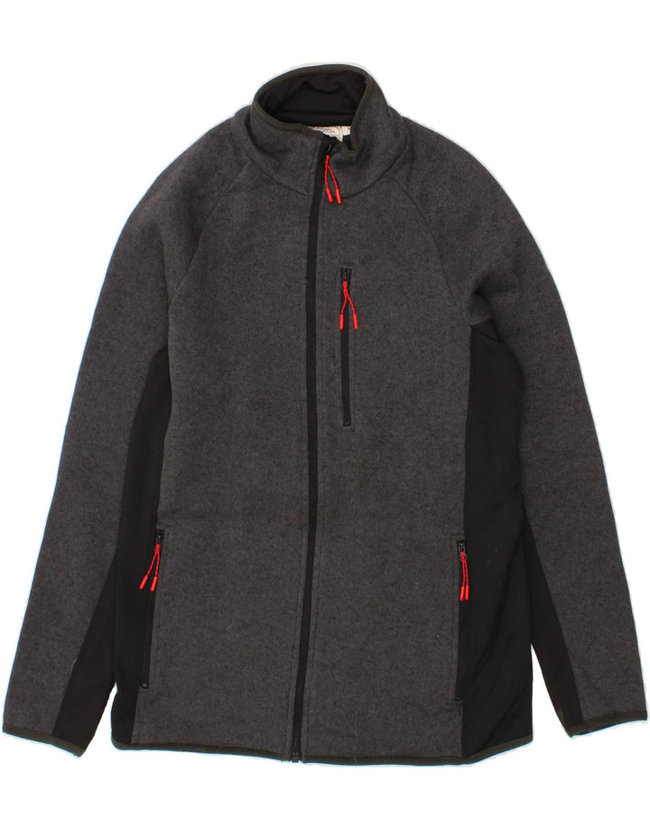 MOUNTAIN WAREHOUSE Mens Tracksuit Top Jacket Medium Grey Colourblock Vintage Mountain Warehouse and Second-Hand Mountain Warehouse from Messina Hembry 