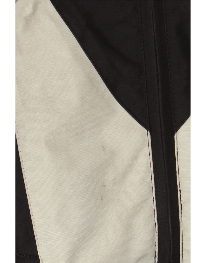 Męska kurtka bomber Spyke Graphic UK 40, duża, czarna, z blokami kolorów