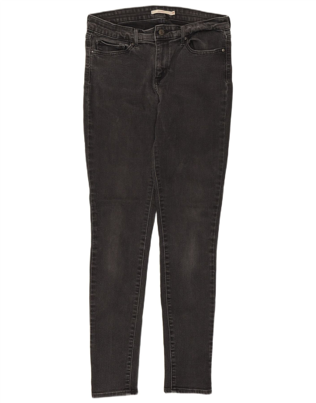 Damskie jeansy LEVI'S 711 Skinny W29 L32 Szara bawełna