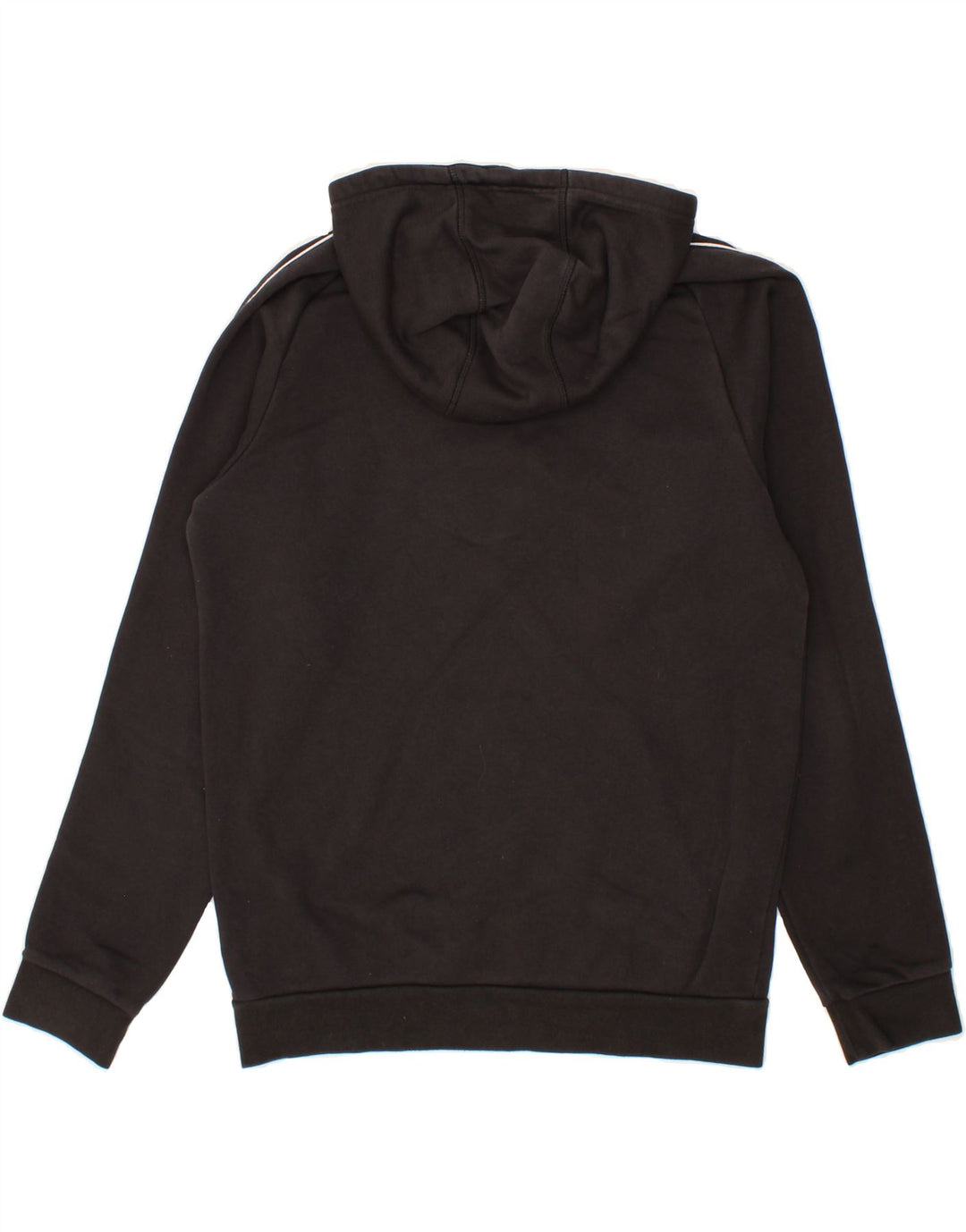 ADIDAS Mens Hoodie Jumper Medium Black Cotton Vintage Adidas and Second-Hand Adidas from Messina Hembry 