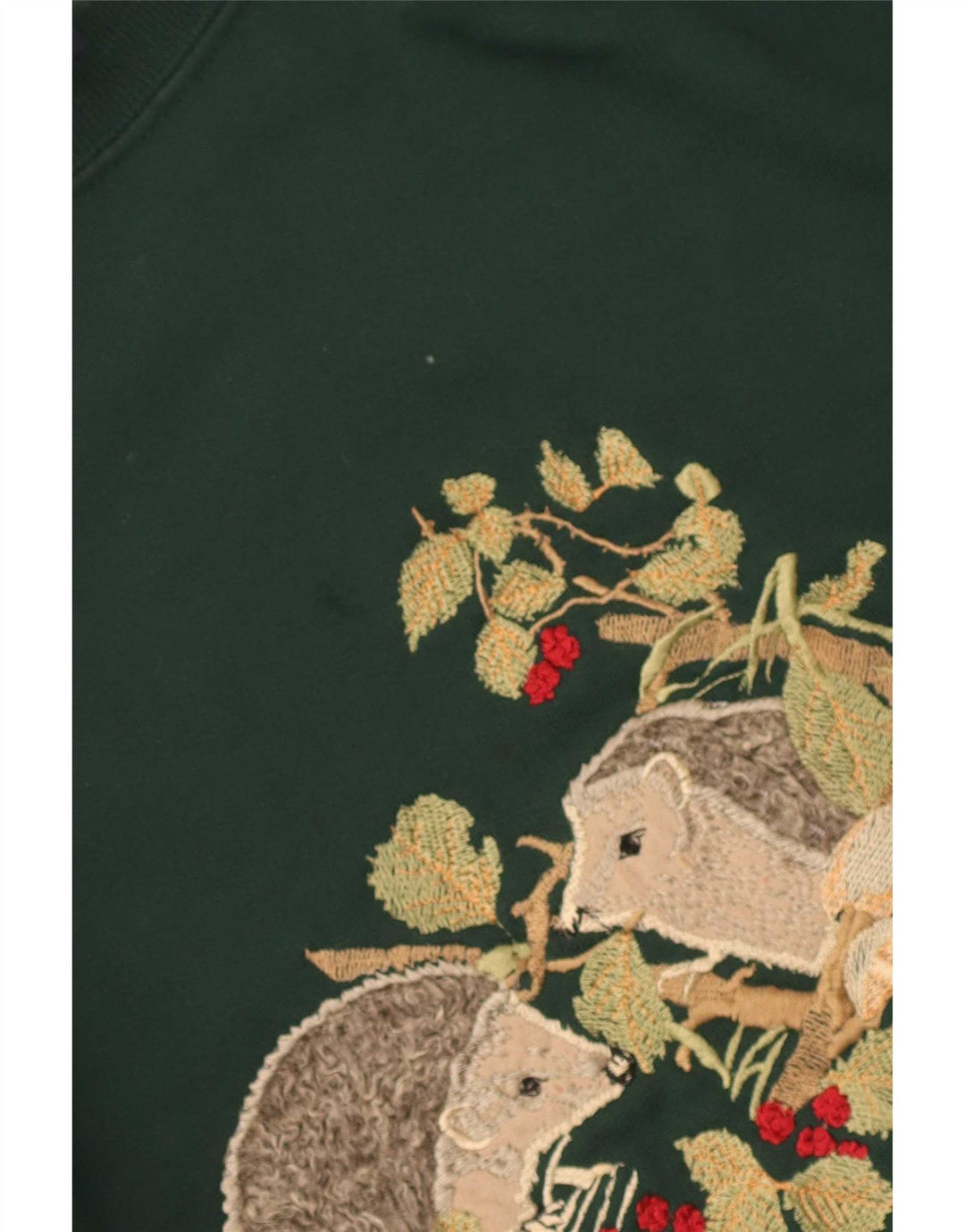 Damska bluza z grafiką Esther Rose Jumper UK 12 Średni zielony akryl