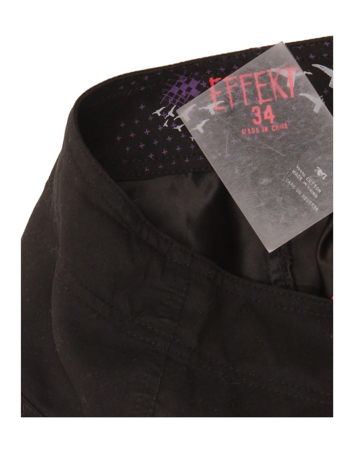 Męskie spodenki kąpielowe EFFEKT z grafiką, duże, wielokolorowe, bawełniane w paski