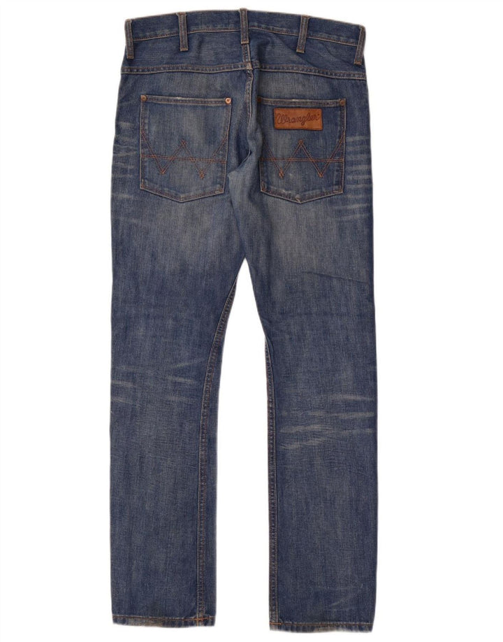 Wrangler Męskie Spencer Slim Jeans W32 L34 Niebieskie bawełniane