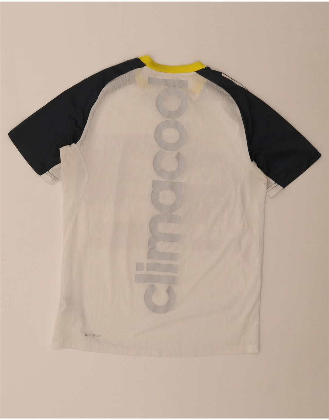 Męska koszulka Adidas Climacool Graphic Top Medium White Colorblock