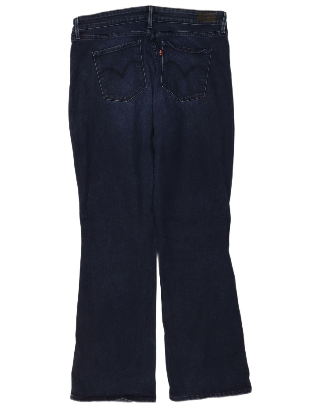 Damskie jeansy Levi's Demi Curve Bootcut, rozmiar 14, duże, W32 L32, granatowe