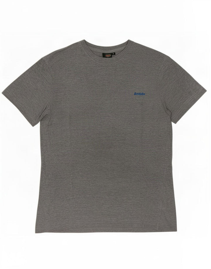 T-shirt męski Invicta Top, średnioszary, bawełniany