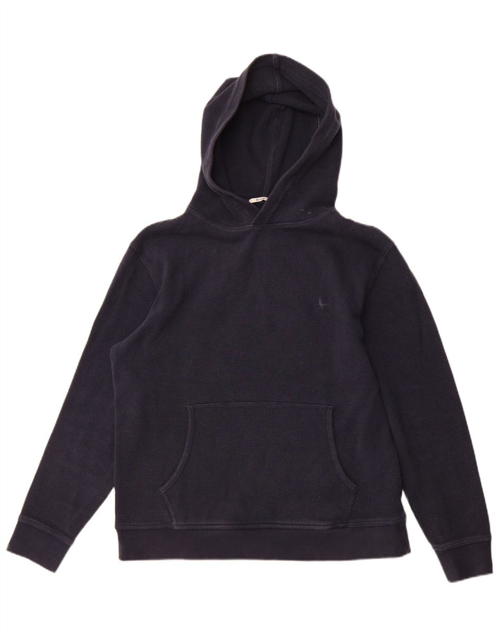 Męski sweter z kapturem JACK WILLS, średni granatowy, bawełniany