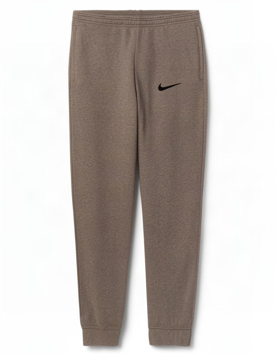 Męskie spodnie dresowe Nike, małe, szare, nakrapiane, bawełniane