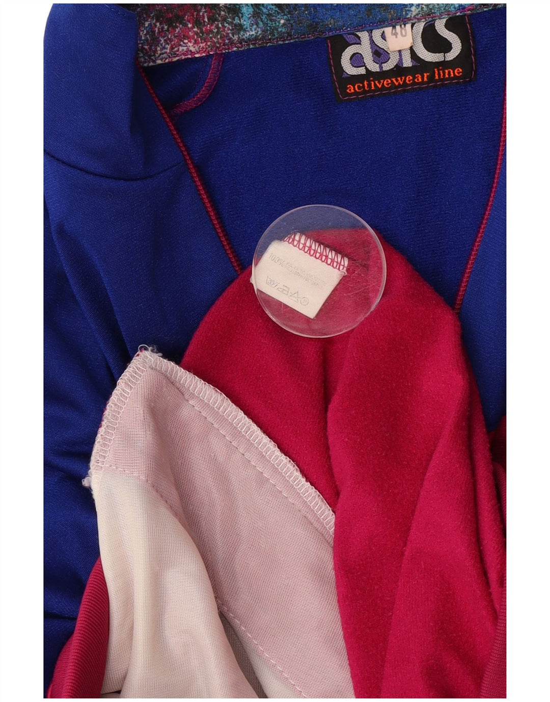 Męska kurtka dresowa Asics IT 48, poliester w kolorze średniego różu