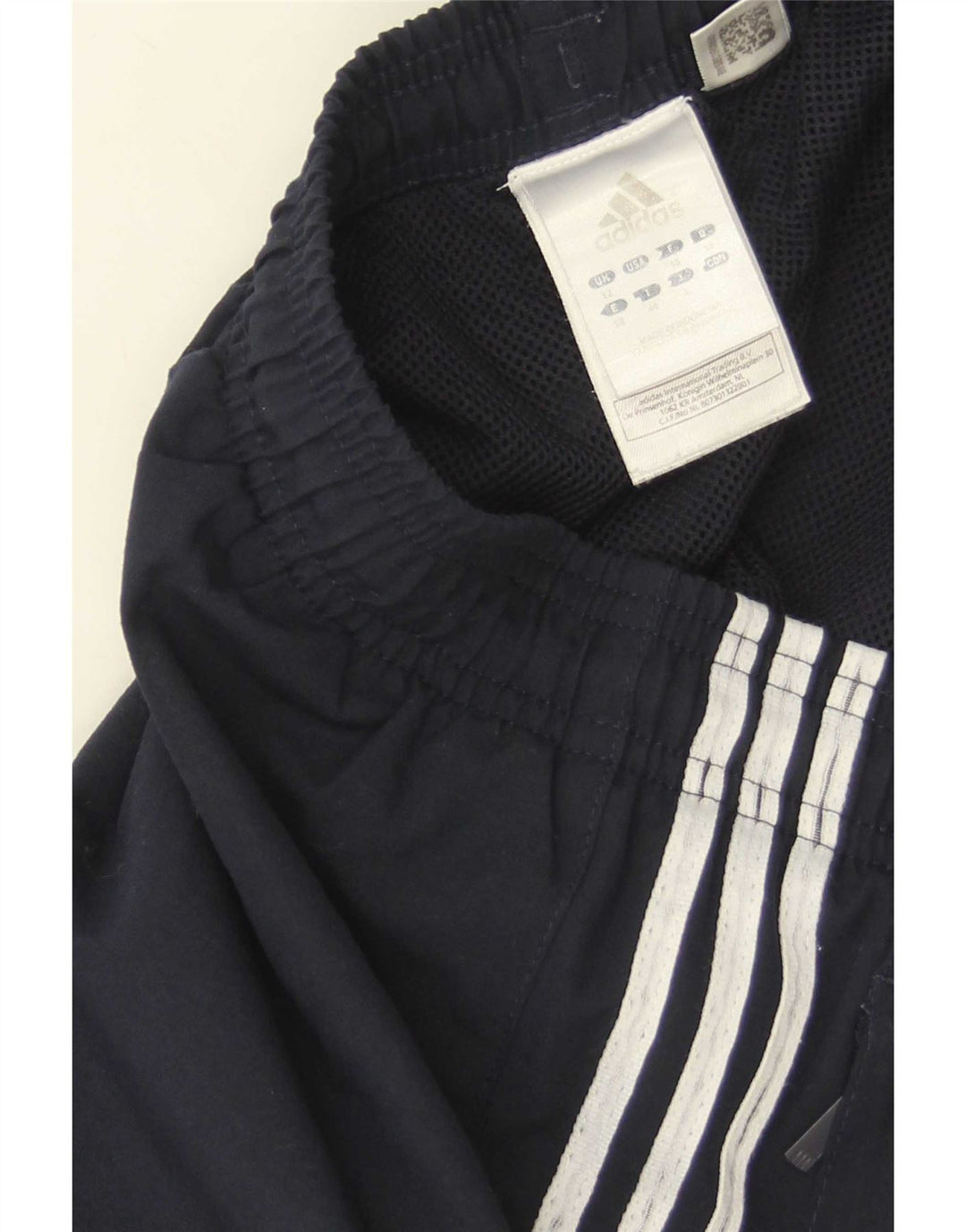 Damskie spodnie dresowe Adidas Joggers UK 12 Średni granatowy poliester