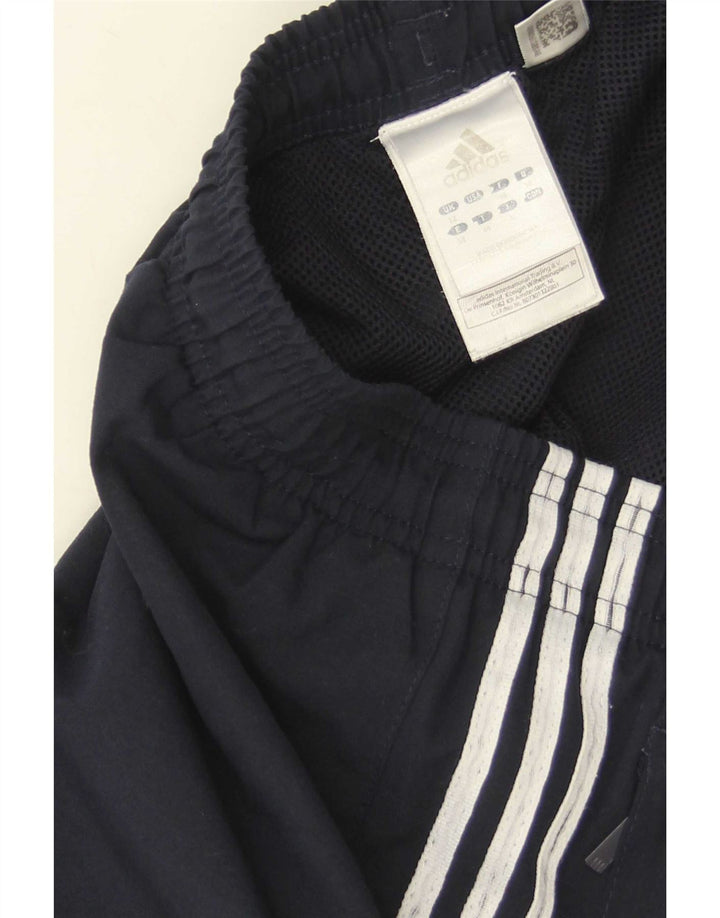 Damskie spodnie dresowe Adidas Joggers UK 12 Średni granatowy poliester
