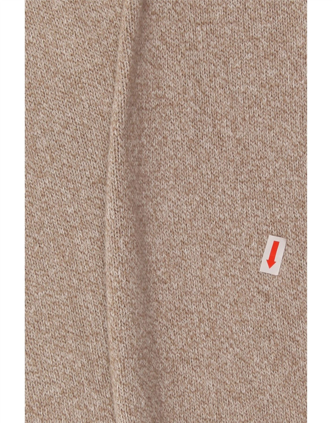 DOCKERS Mens Zip Neck Jumper Sweater 2XL Beige Cotton Vintage Dockers and Second-Hand Dockers from Messina Hembry 