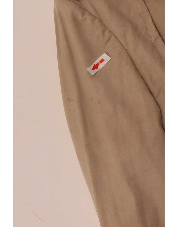 Krótki dwurzędowy trencz Massimo Dutti damski UK 14 średni beż